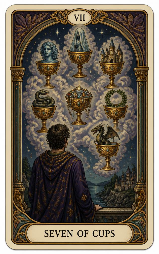 Seven of Cups