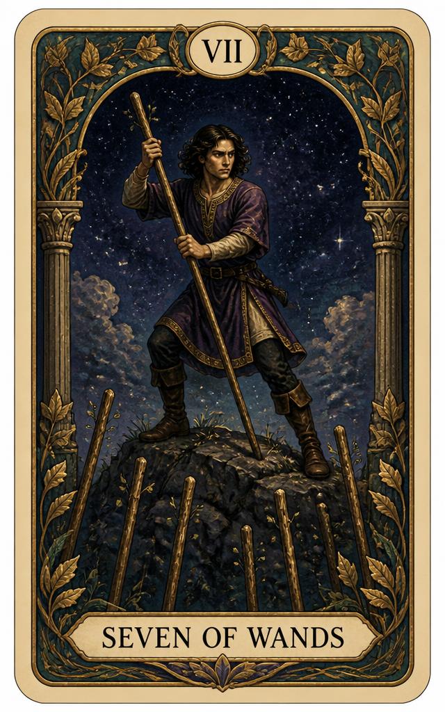 Seven of Wands